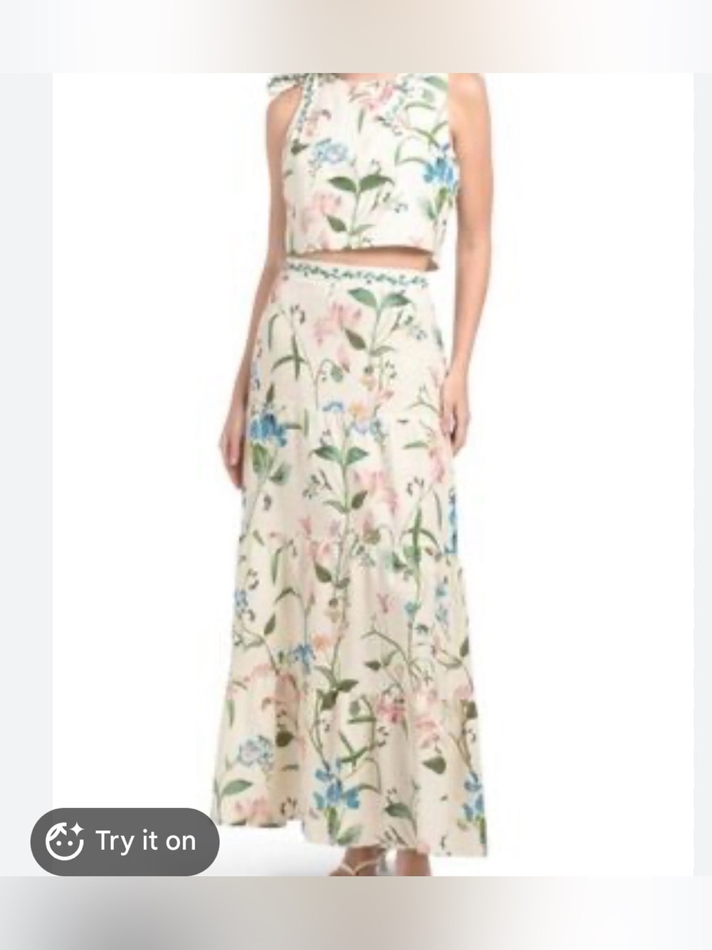 Camila Coelho Floral Two Piece Set
